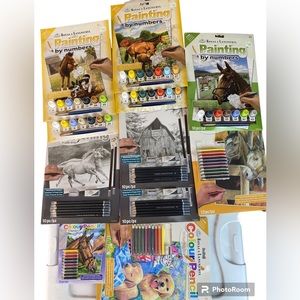 NWT! Paint and color by number